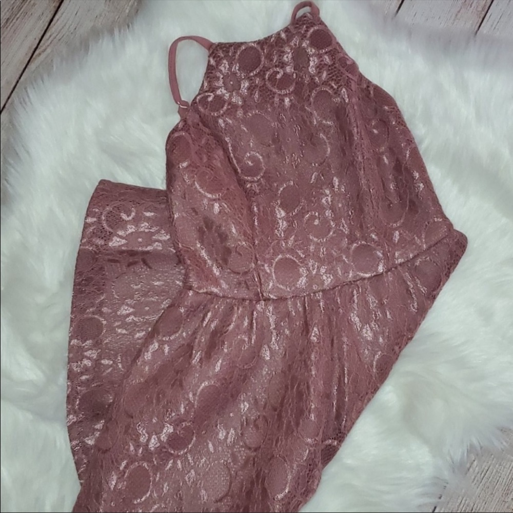 Dress mauve short